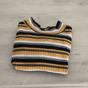 NEW cropped Sky and Sparrow top